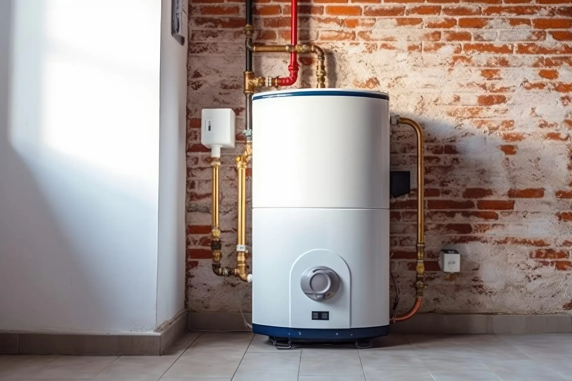 real photo · water heater service