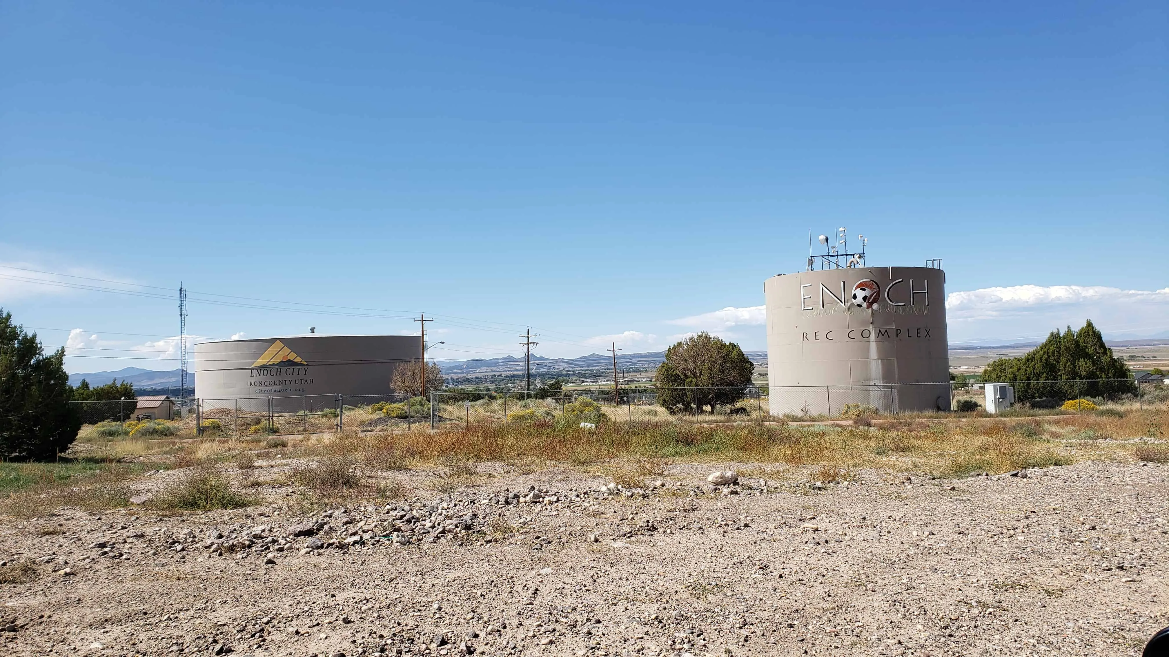 real photo · Enoch job site